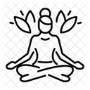 Lotussitz  Symbol