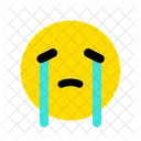 Loud Crying Face Icon