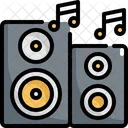 Loud Speaker Electronic Icon