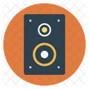 Loudspeakers Music System Icon