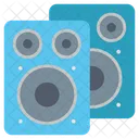 Loudspeaker Woofers Stereo Icon