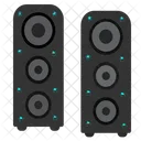 Loudspeakers Woofer Audio Icon
