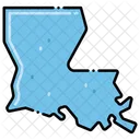 Louisiana States Location Icon