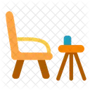 Lounge Tisch Komfort Symbol