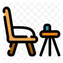 Lounge Tisch Komfort Symbol