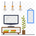 Lcd Picture Frame Television Symbol