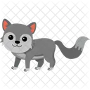Loup Icône