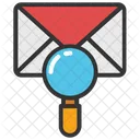 Courrier Loupe Recherche Icon