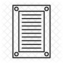Louver Ventilation Fan Icon