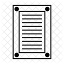 Louver Ventilation Fan Icon