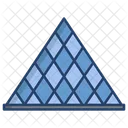 Louvre Pyramid Icon