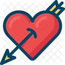 Love Heart Arrow Icon