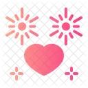 Love Heart Celebration Icon