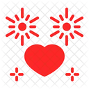 Love Heart Celebration Icon