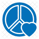 Love Peace Heart Icon
