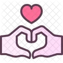 Love Heart Valentines Day Icon