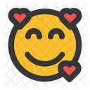 Love Emoji Smileys Icon