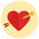 Love Heart Shooting Icon