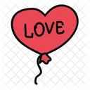 Love Balloon Icon