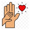 Reach Out Help Protection Icon
