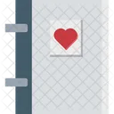 Love Diary Greeting Icon