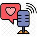 Love Microphone Podcast Icon