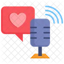 Love Microphone Podcast Icon