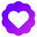 Love Heart Like Icon