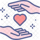 Father Valentines Heart Icon