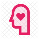 Human Head Love Icon