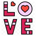 Love Heart Romance Icon