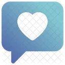 Love Heart Chat Icon