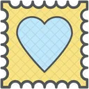 Love Stamp Heart Icon