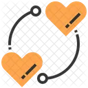 Love Circle Heart Icon