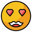 Love Heart Face Icon