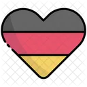 Love Heart Germany Icon