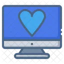 Love Monitor Screen Icon