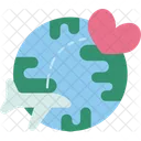 Love Distance World Icon