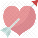 Love Heart Cupid Icon