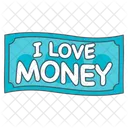 I Love Money Icon