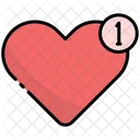 Love Button Click Icon