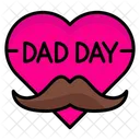 Fathers Day Dad Love And Romance Icon