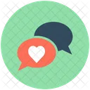 Love Chat Message Icon