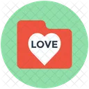 Love Folder Heart Icon