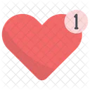 Love Click Button Icon