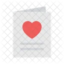 Love Card Romantic Icon