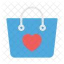 Love Bag Shopping Icon