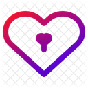 Love Lock Heart Lock Icon