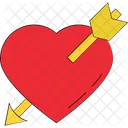 Heart Arrow Love Target Icon