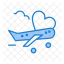 Love Air Wedding Travel Fly Icon